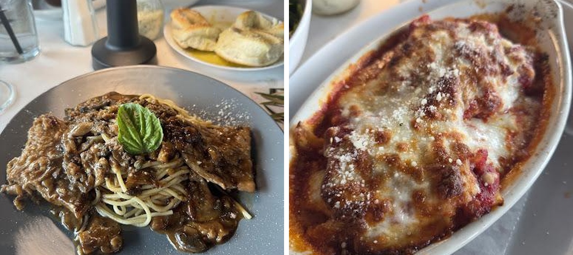 Troni's Italian Bistro Menu